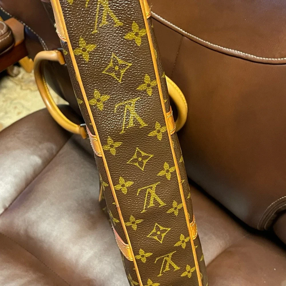 Authentic Louis Vuitton Bag Porte Documents Voyage Monogram briefcase laptop LV